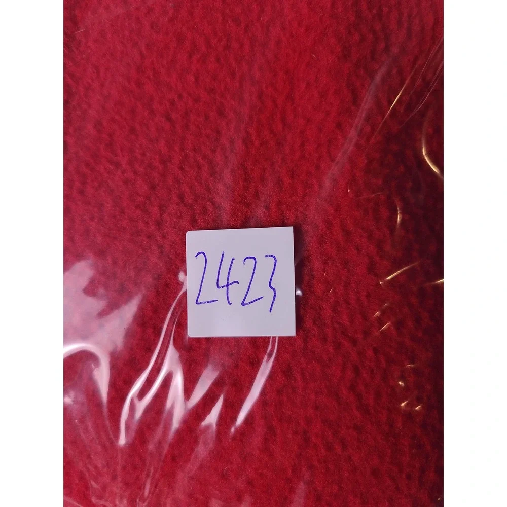 VTG Y2K 90s Sesame Street Footed Sleeper Kids 4T Red Fleece Zipper Front Kmart